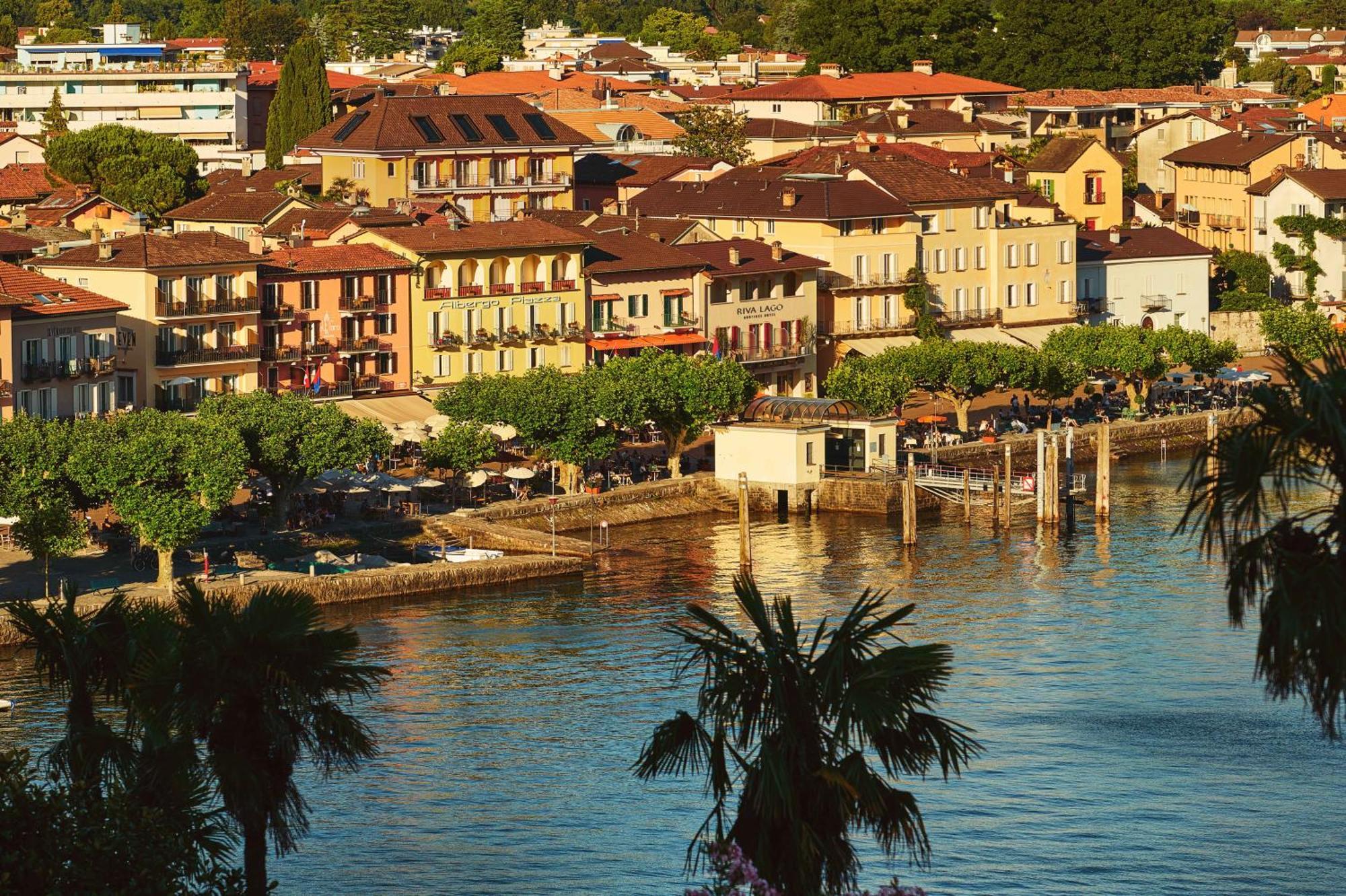 Riva Lago Boutique Hotel Ascona Esterno foto
